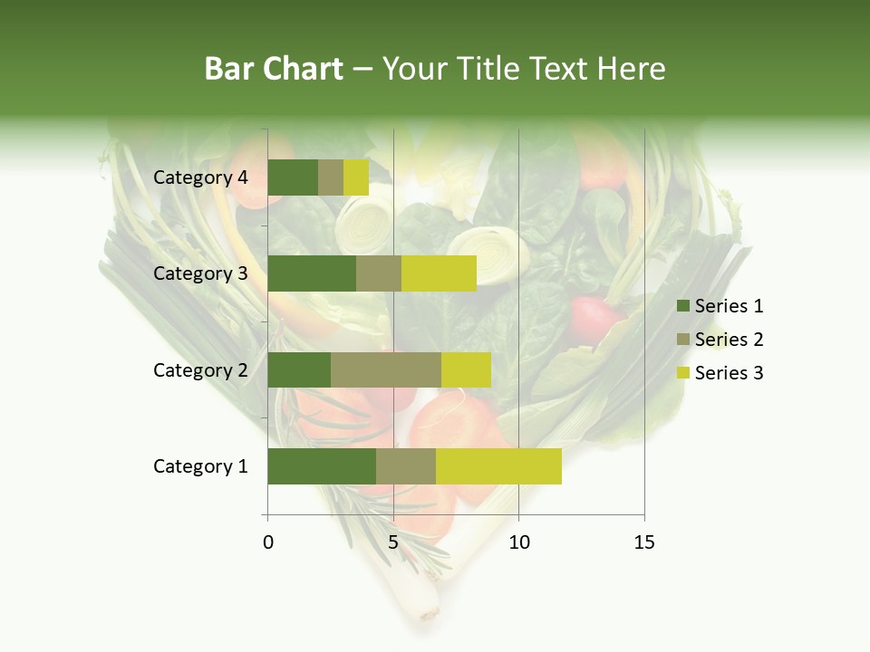 Lebensstil Salatherz Schlank PowerPoint Template