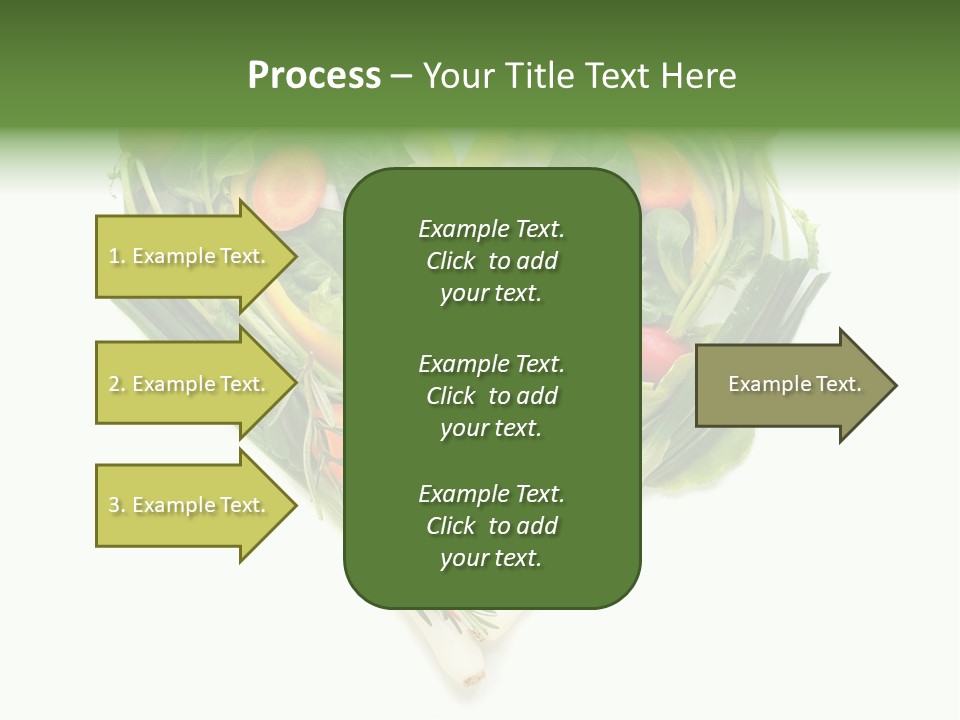 Lebensstil Salatherz Schlank PowerPoint Template