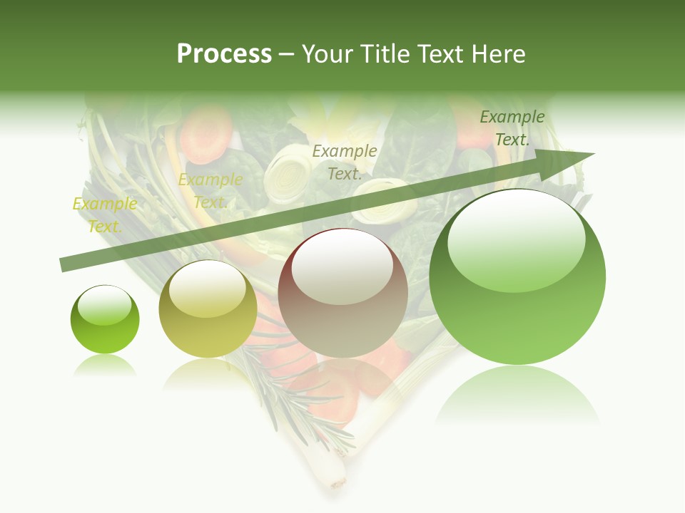 Lebensstil Salatherz Schlank PowerPoint Template