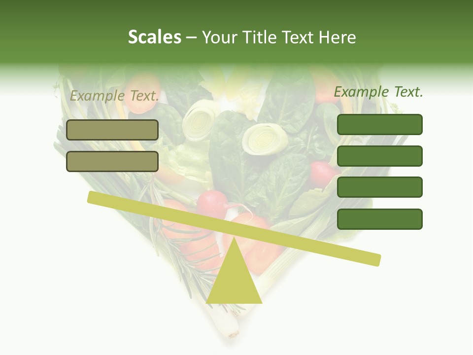 Lebensstil Salatherz Schlank PowerPoint Template