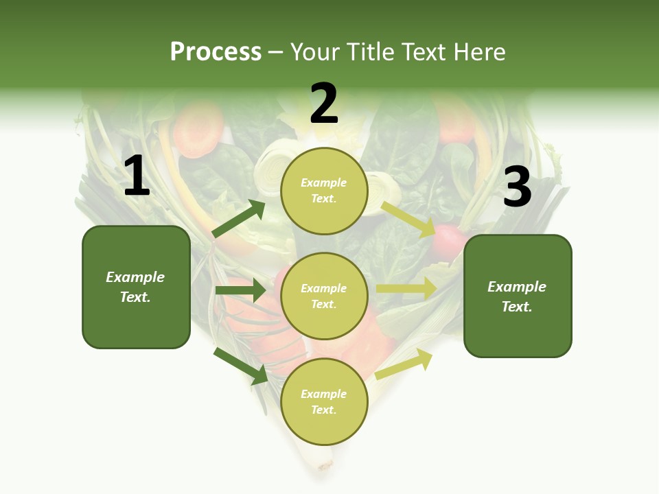 Lebensstil Salatherz Schlank PowerPoint Template