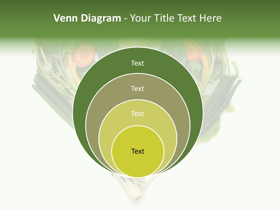 Lebensstil Salatherz Schlank PowerPoint Template