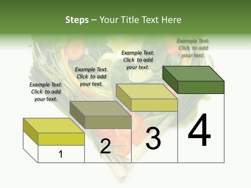 Lebensstil Salatherz Schlank PowerPoint Template