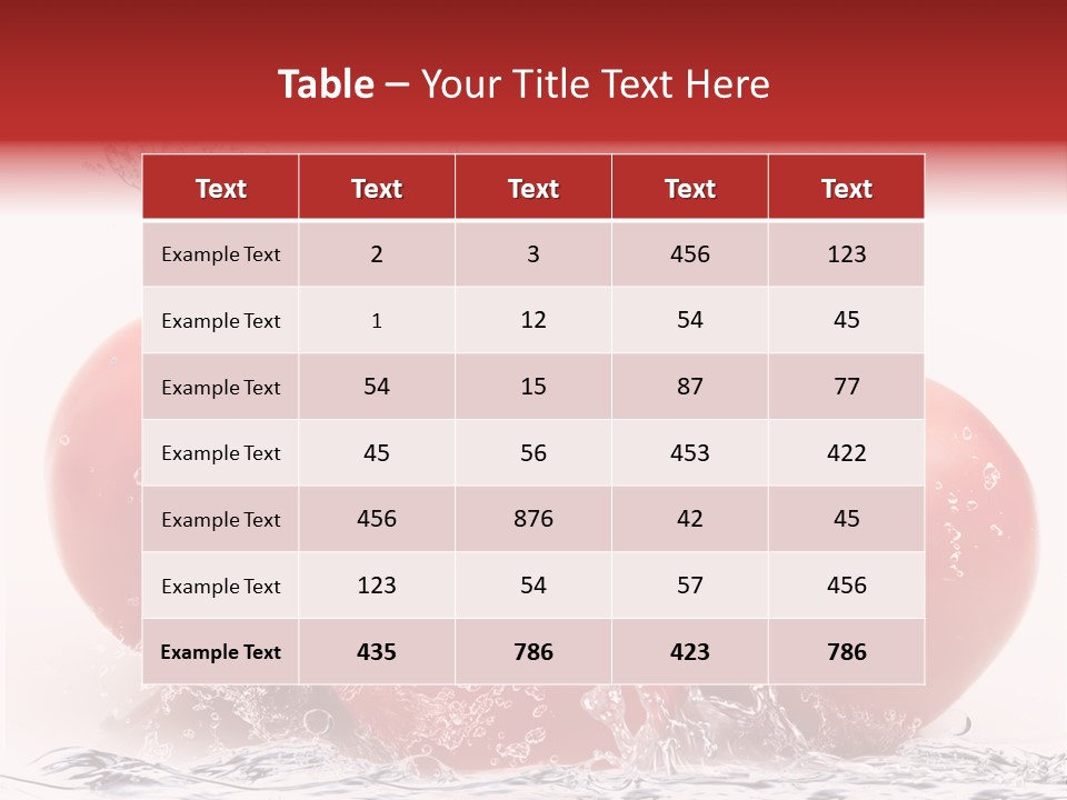Fresco Purezza Bolla PowerPoint Template