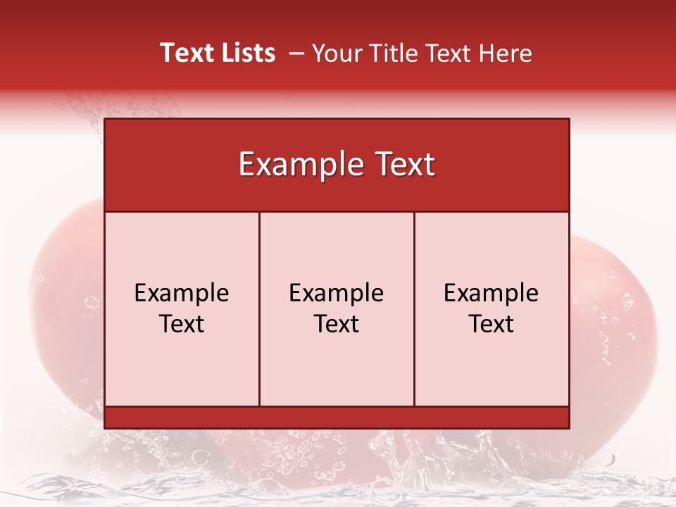 Fresco Purezza Bolla PowerPoint Template