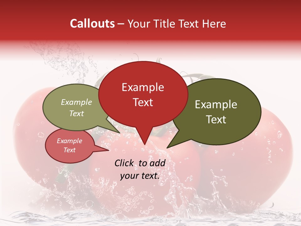Fresco Purezza Bolla PowerPoint Template