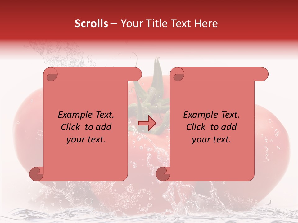 Fresco Purezza Bolla PowerPoint Template
