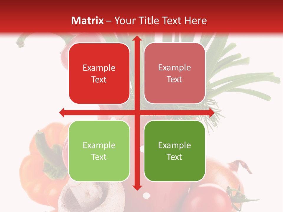 Capsicum Pod Group PowerPoint Template