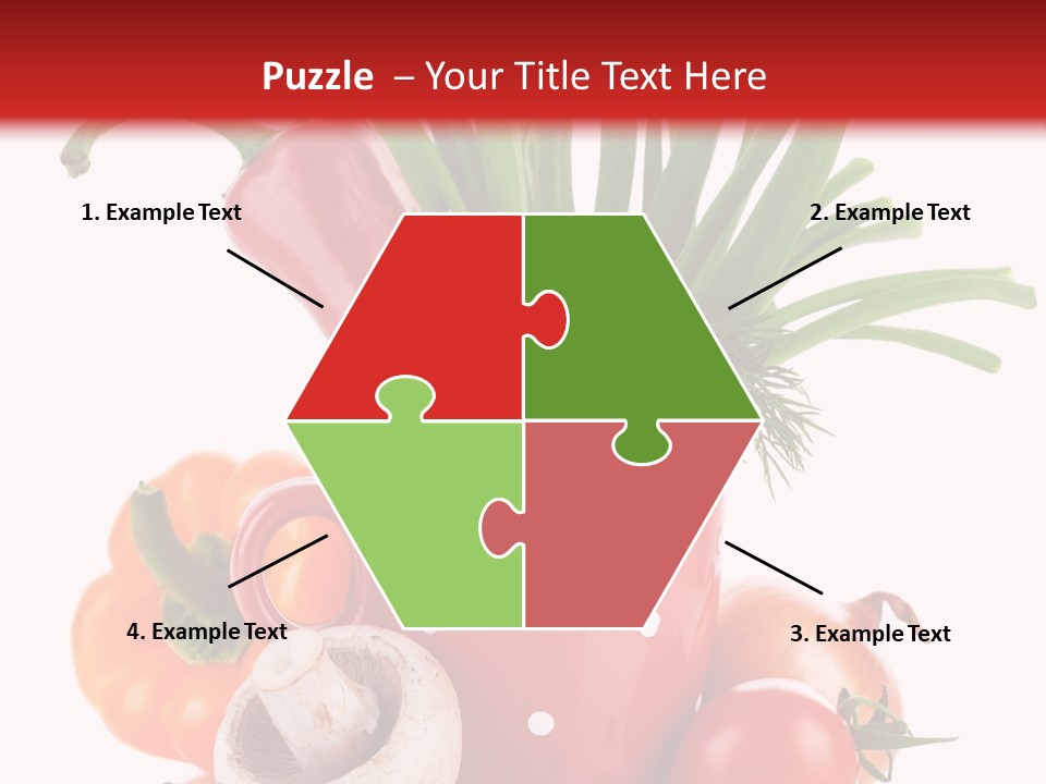 Capsicum Pod Group PowerPoint Template