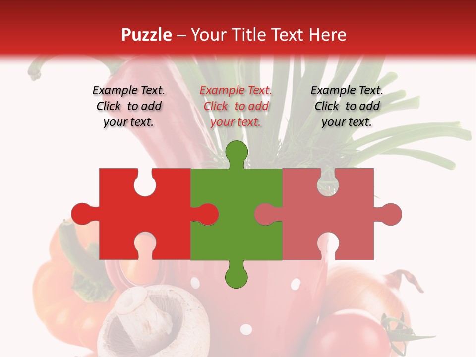 Capsicum Pod Group PowerPoint Template