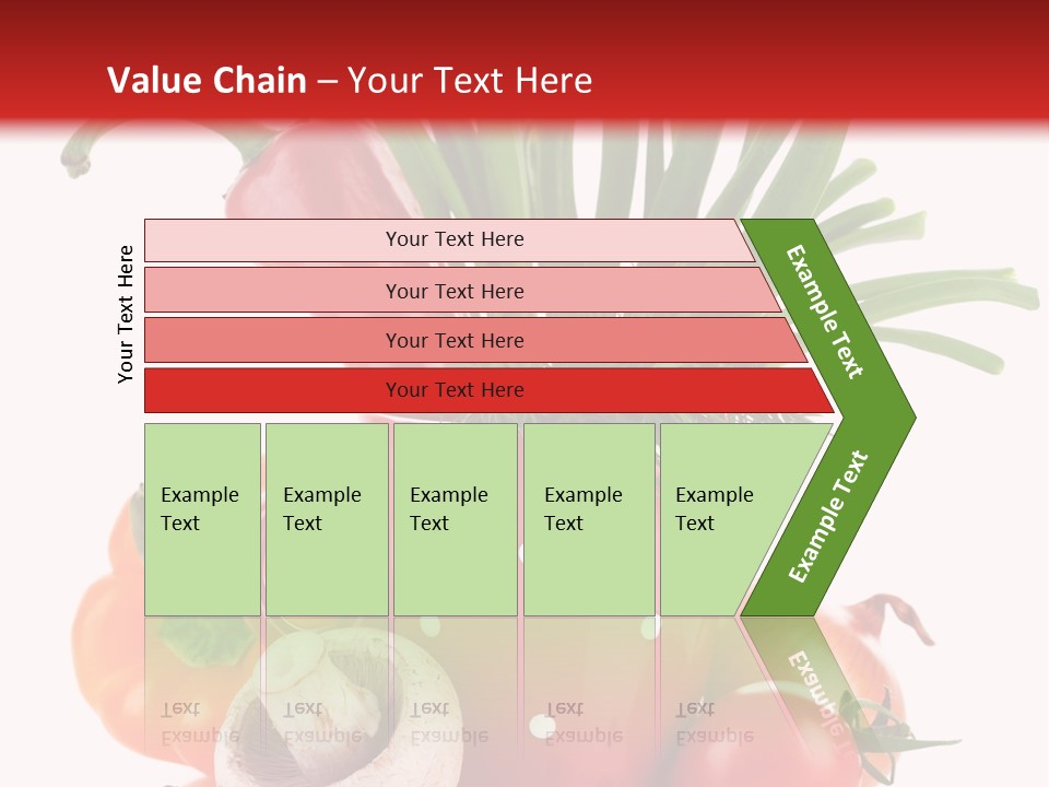 Capsicum Pod Group PowerPoint Template