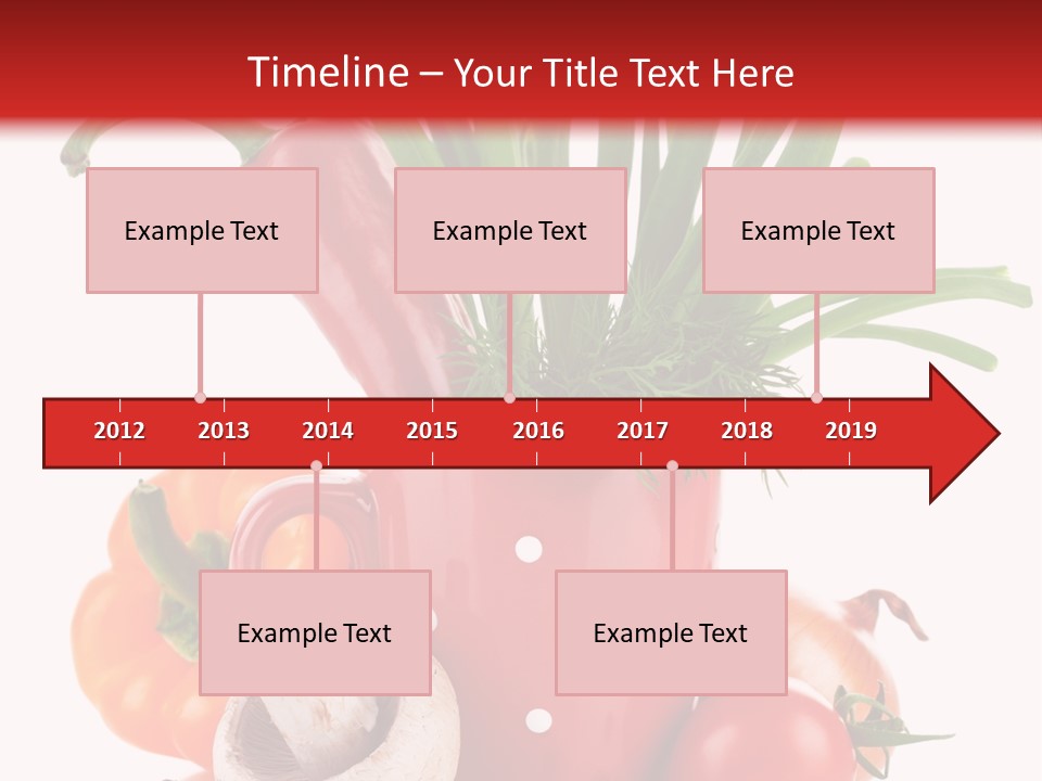 Capsicum Pod Group PowerPoint Template