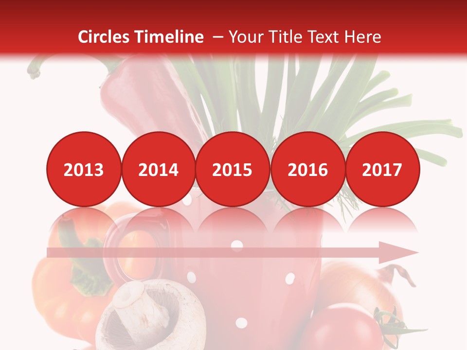 Capsicum Pod Group PowerPoint Template