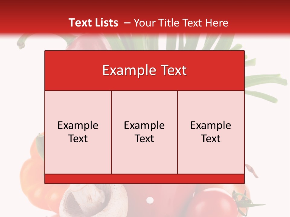 Capsicum Pod Group PowerPoint Template