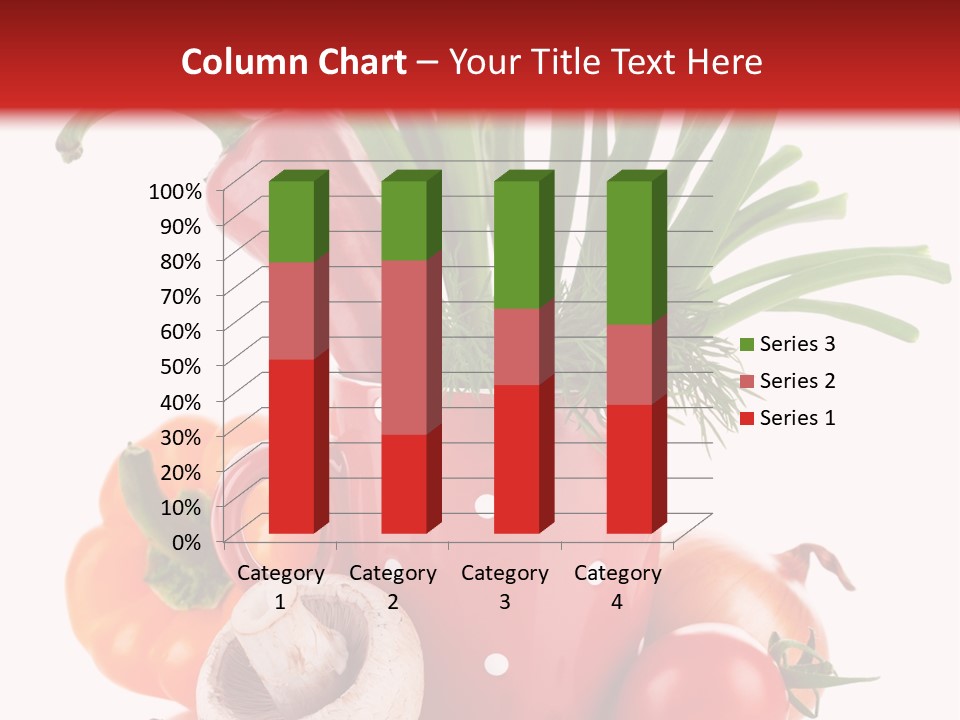 Capsicum Pod Group PowerPoint Template