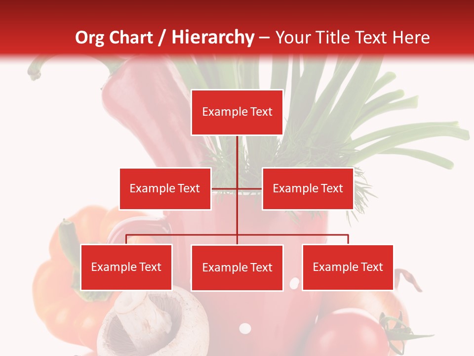 Capsicum Pod Group PowerPoint Template