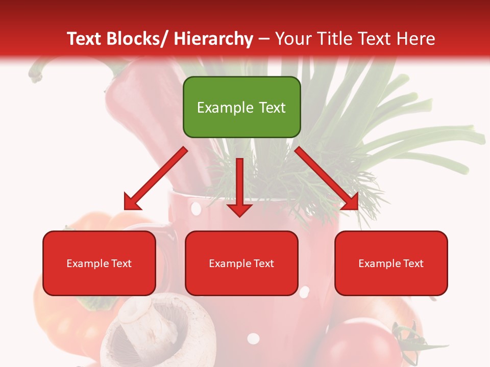 Capsicum Pod Group PowerPoint Template