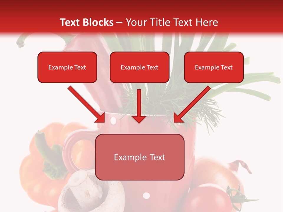 Capsicum Pod Group PowerPoint Template