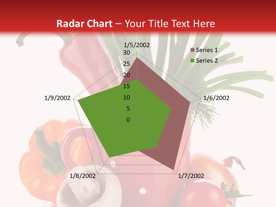 Capsicum Pod Group PowerPoint Template