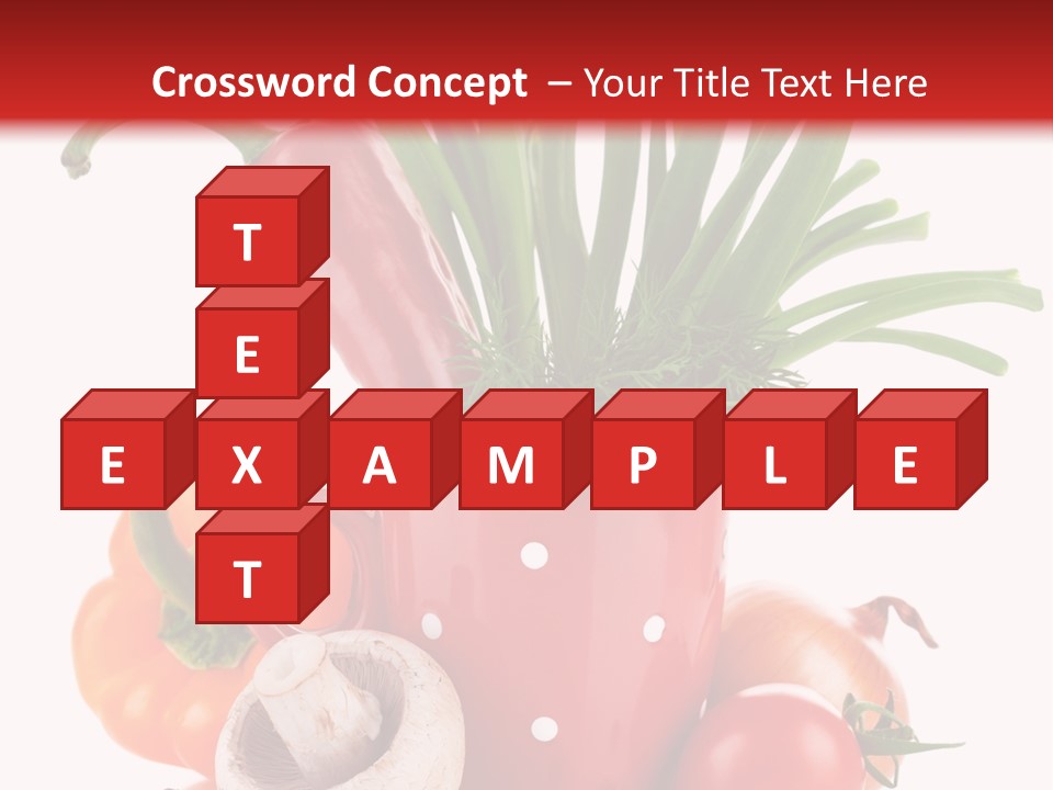 Capsicum Pod Group PowerPoint Template