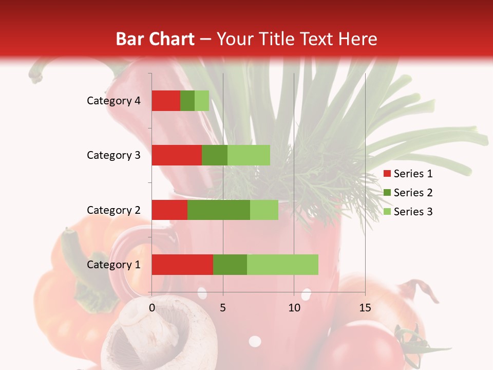 Capsicum Pod Group PowerPoint Template