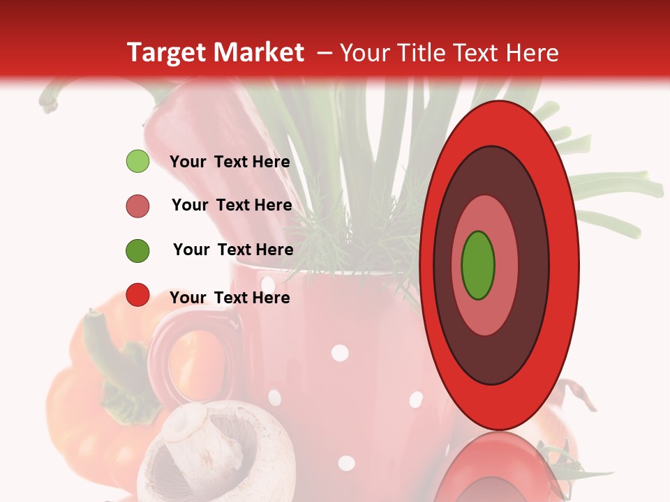 Capsicum Pod Group PowerPoint Template