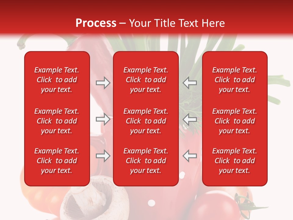 Capsicum Pod Group PowerPoint Template