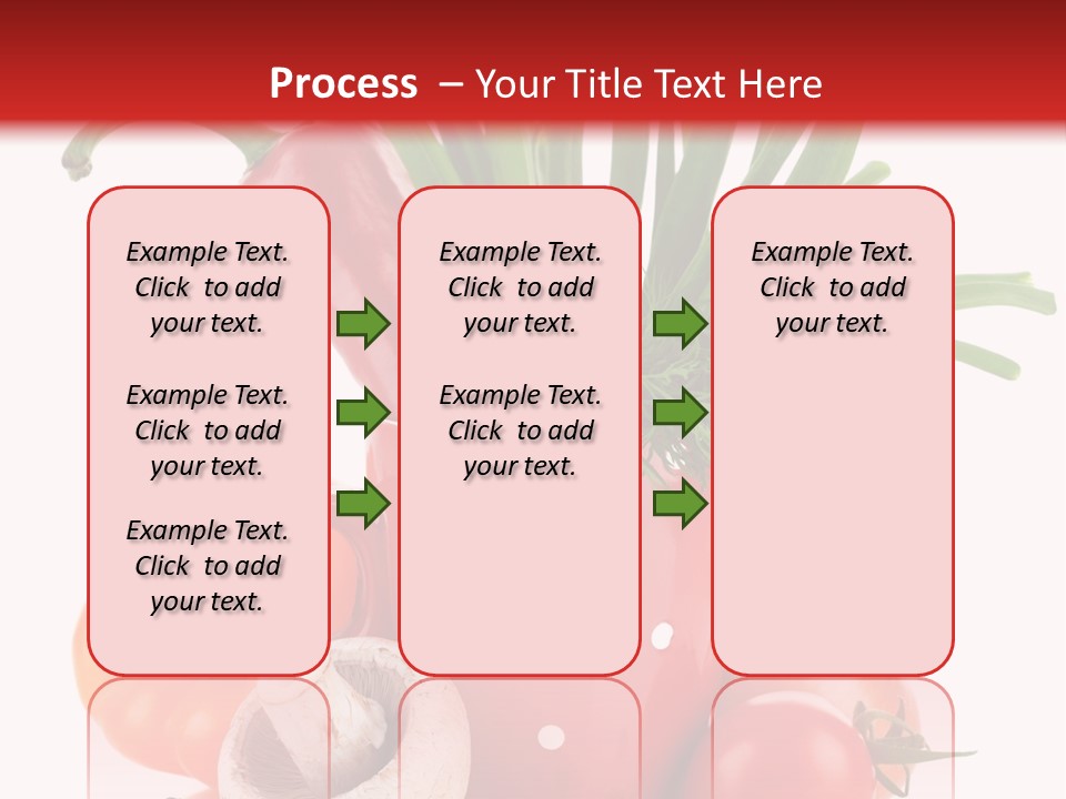 Capsicum Pod Group PowerPoint Template