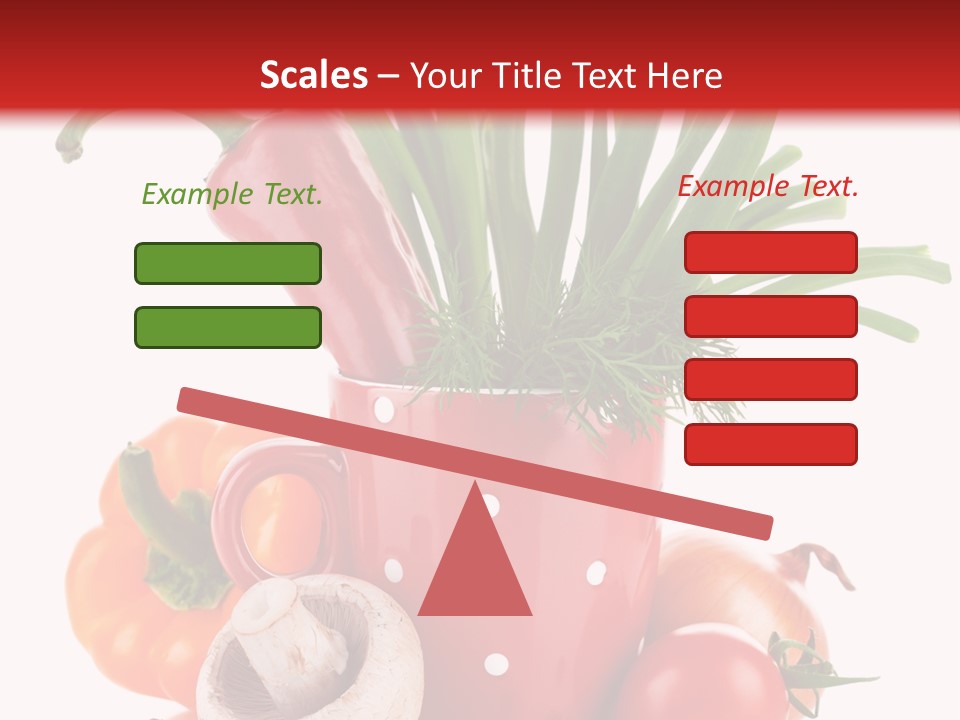 Capsicum Pod Group PowerPoint Template