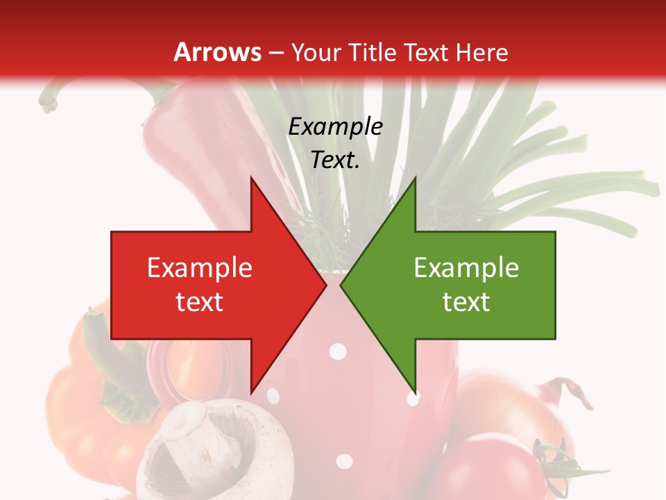 Capsicum Pod Group PowerPoint Template