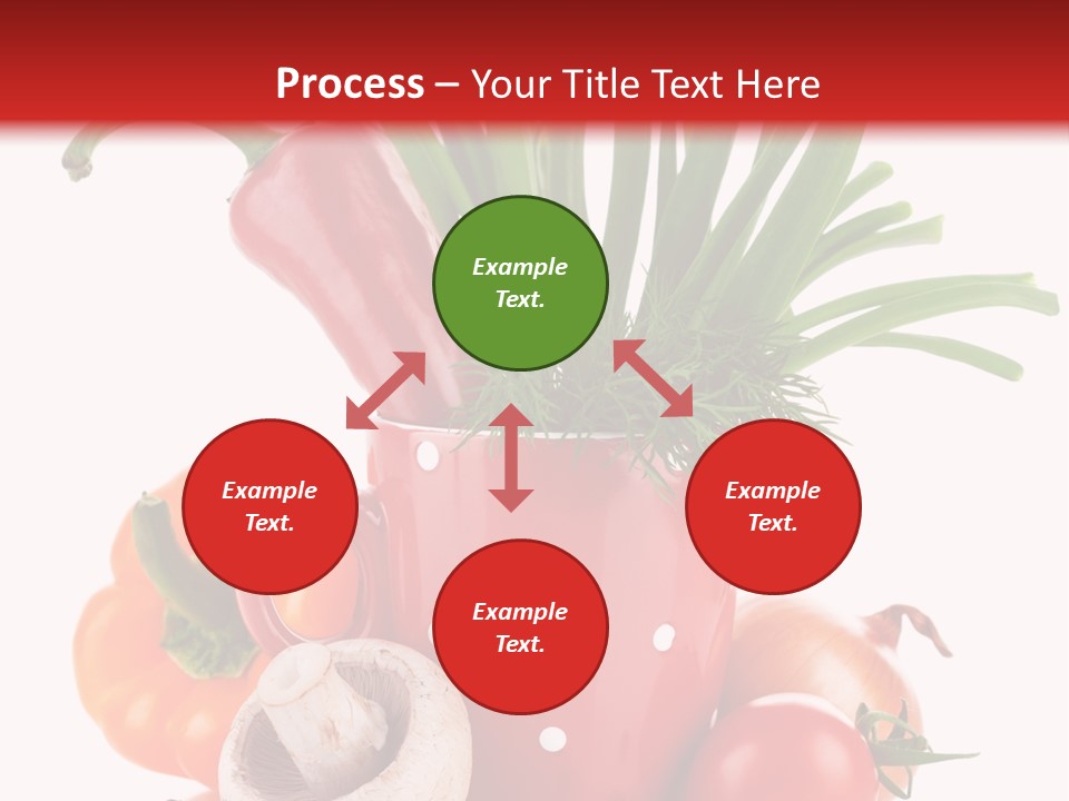 Capsicum Pod Group PowerPoint Template
