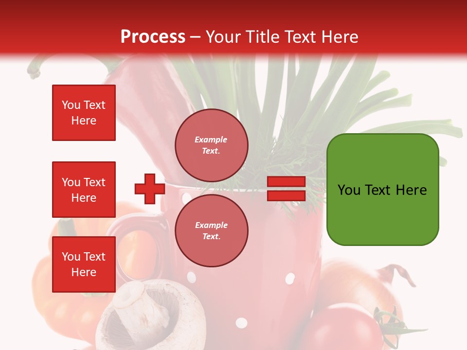 Capsicum Pod Group PowerPoint Template