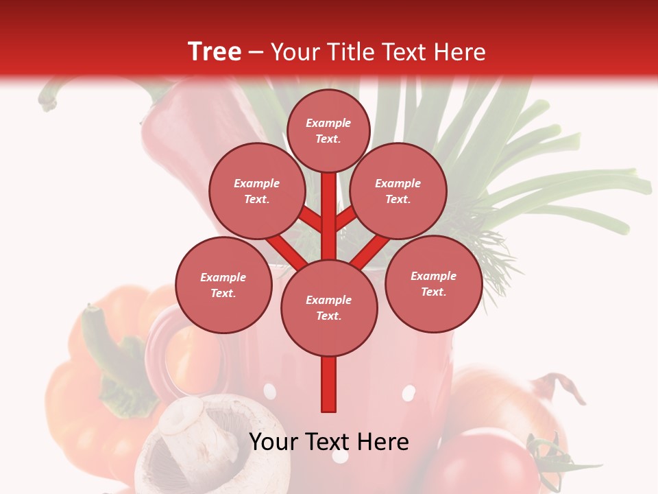 Capsicum Pod Group PowerPoint Template