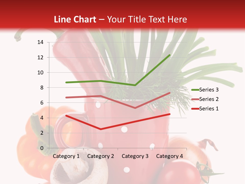 Capsicum Pod Group PowerPoint Template