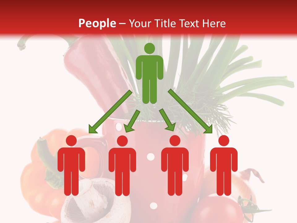 Capsicum Pod Group PowerPoint Template