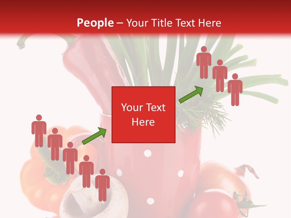 Capsicum Pod Group PowerPoint Template