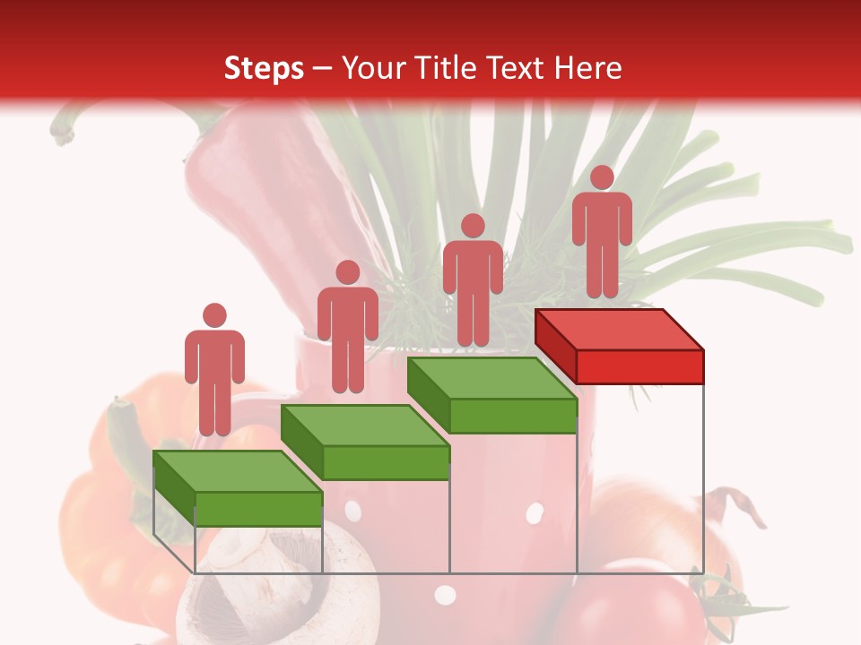 Capsicum Pod Group PowerPoint Template