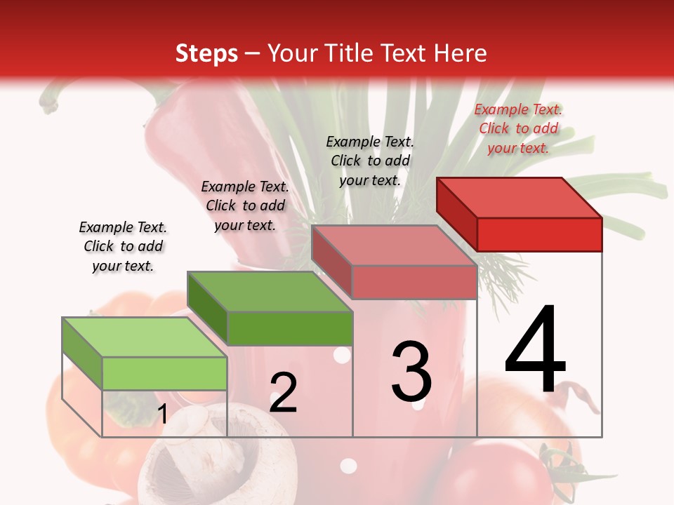 Capsicum Pod Group PowerPoint Template