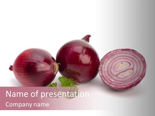 Peel Vegetarian Intact PowerPoint Template