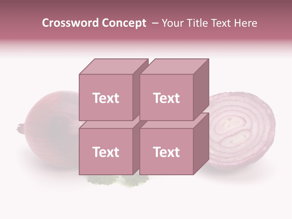 Peel Vegetarian Intact PowerPoint Template