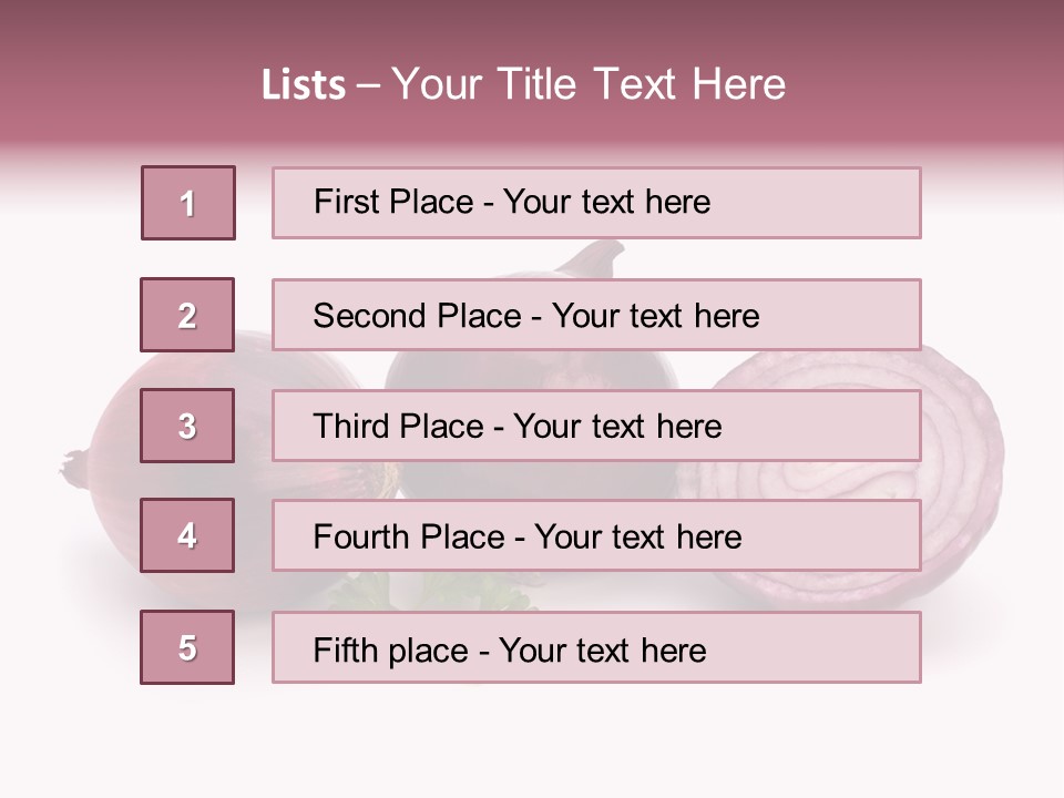 Peel Vegetarian Intact PowerPoint Template