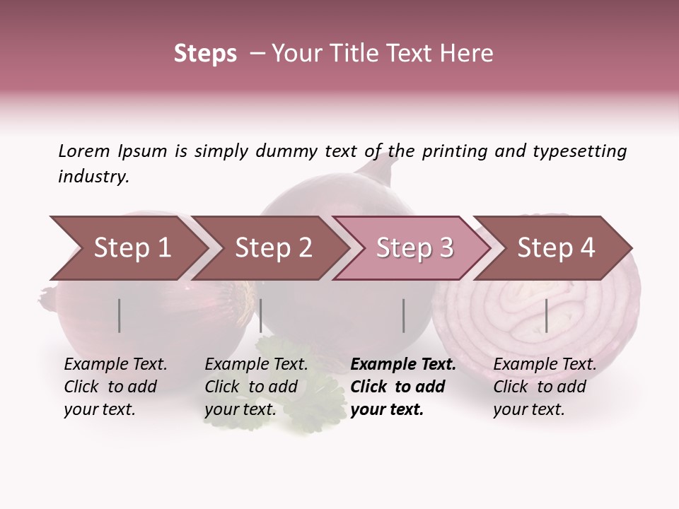 Peel Vegetarian Intact PowerPoint Template