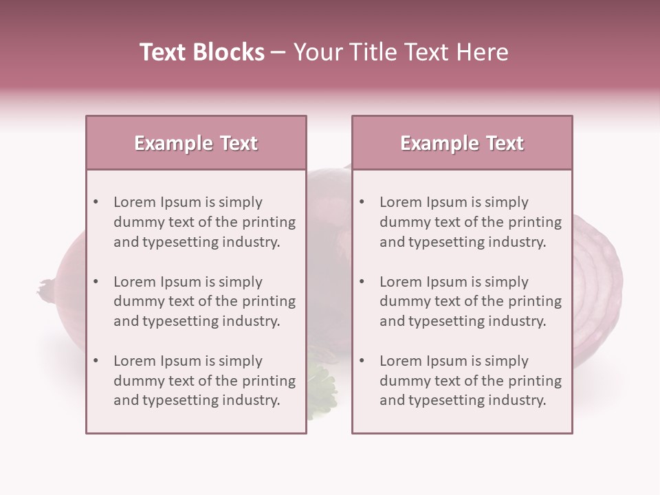 Peel Vegetarian Intact PowerPoint Template
