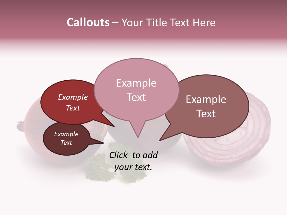 Peel Vegetarian Intact PowerPoint Template