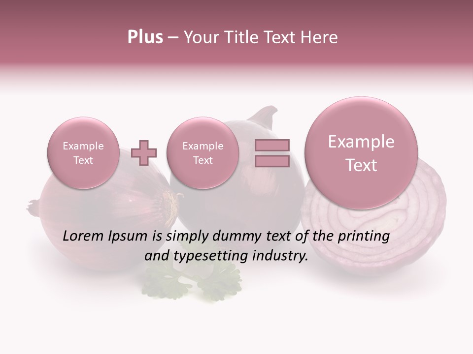 Peel Vegetarian Intact PowerPoint Template