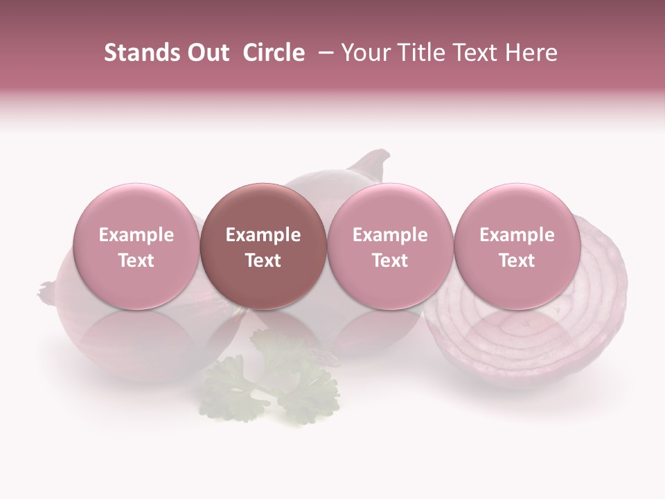 Peel Vegetarian Intact PowerPoint Template