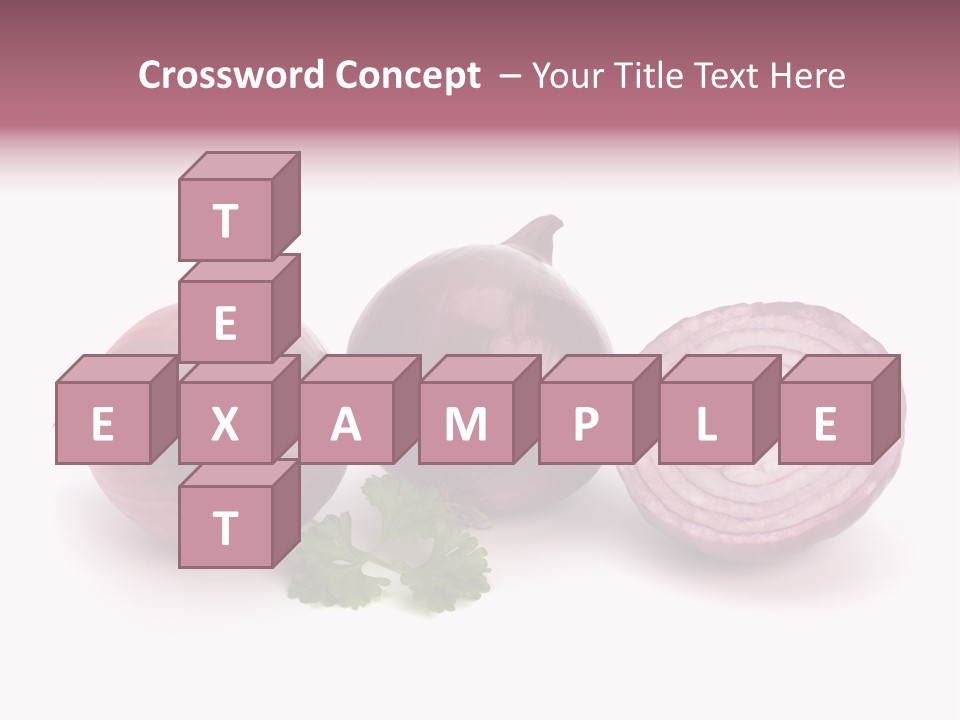 Peel Vegetarian Intact PowerPoint Template