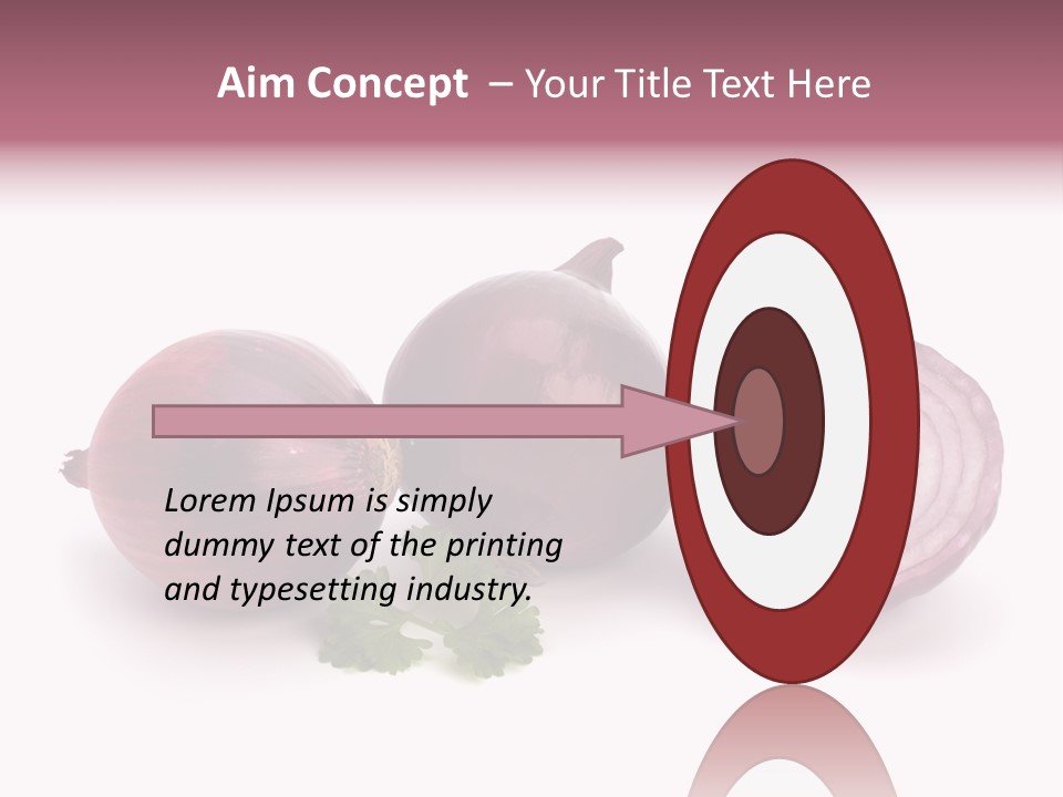 Peel Vegetarian Intact PowerPoint Template