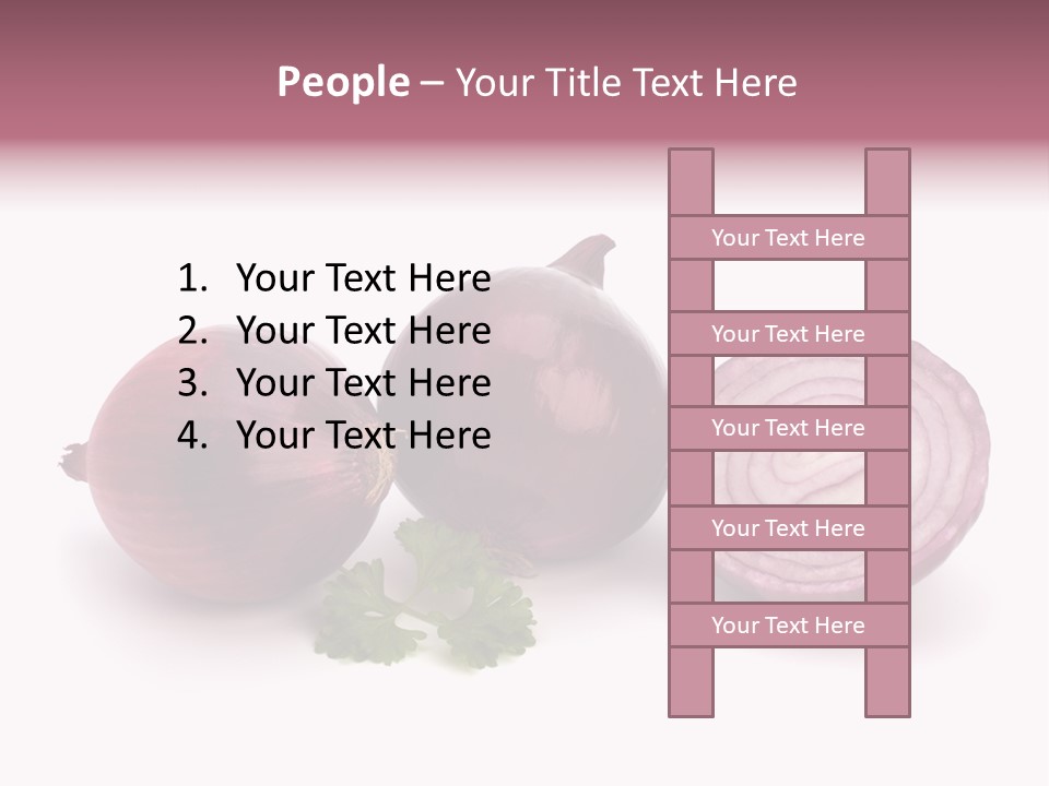 Peel Vegetarian Intact PowerPoint Template