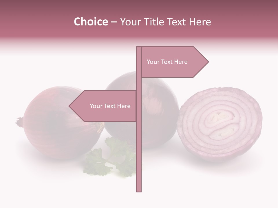 Peel Vegetarian Intact PowerPoint Template